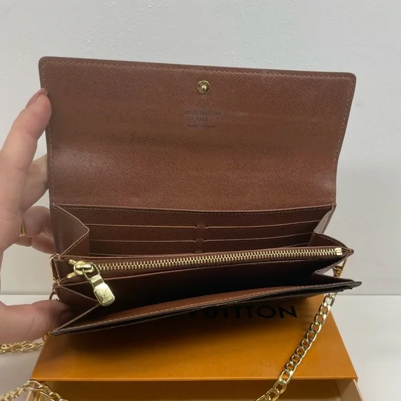 ⚡️⚡️💯AUTH Louis Vuitton Sarah wallet WOC ⚡️⚡️ - Picture 5 of 14